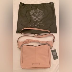 Vince Camuto Dian Cameo Rose Leather Purse